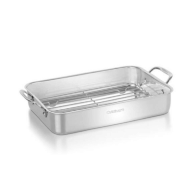 14'' Lasagna Pan With Stainless Roasting Rack