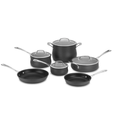 Contour™ Hard Anodized 10 Piece Set