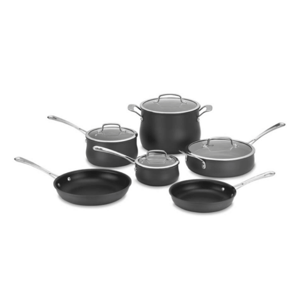 Contour™ Hard Anodized 10 Piece Set