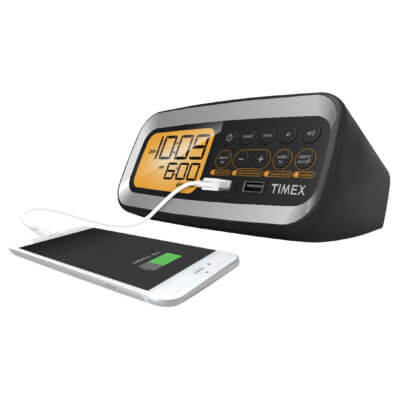 Clock Radio with Preset “Icon” Tuning System