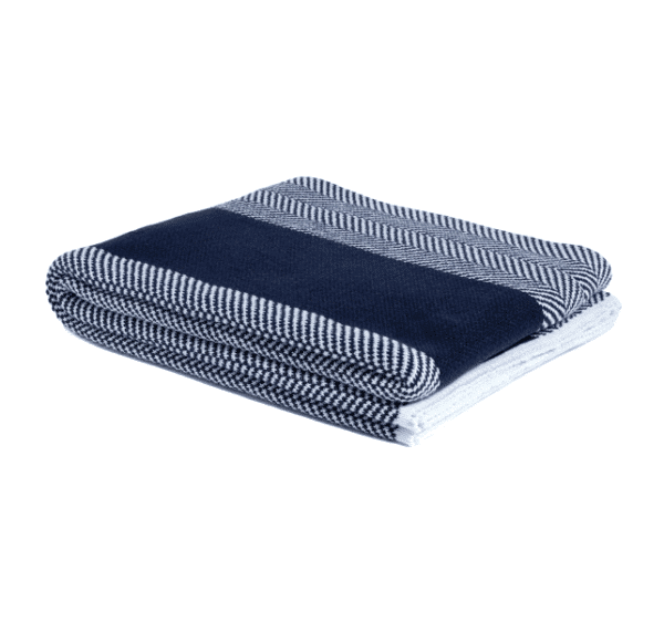 Eco Herringbone Stripe Throw - Image 4