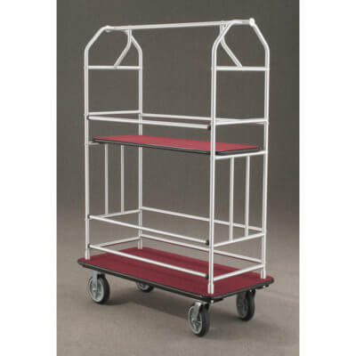 Timeshare/Extended Stay Bellman's Cart. 4 Wheel Eco, 25x48x71