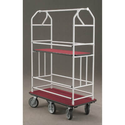 Timeshare/Extended Stay Bellman's Cart. 6 Wheel Eco, 25x48x71