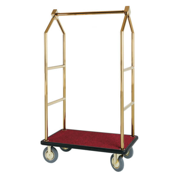 Contemporary Bellman's Cart Titanium Gold