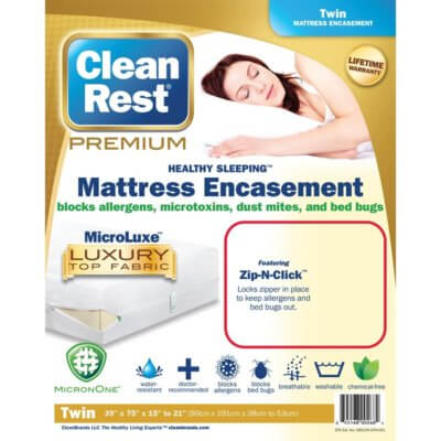 CleanRest Premium Mattress Encasement