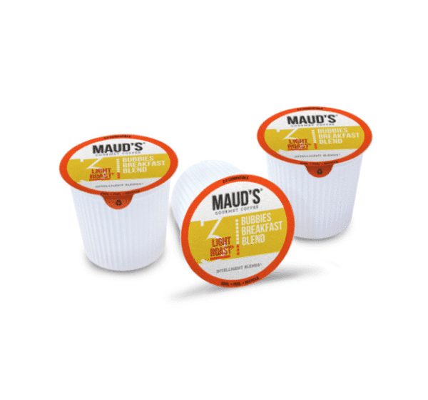 Maud's BUBBIES BREAKFAST BLEND - LIGHT ROAST - 100 CUPS - Image 2