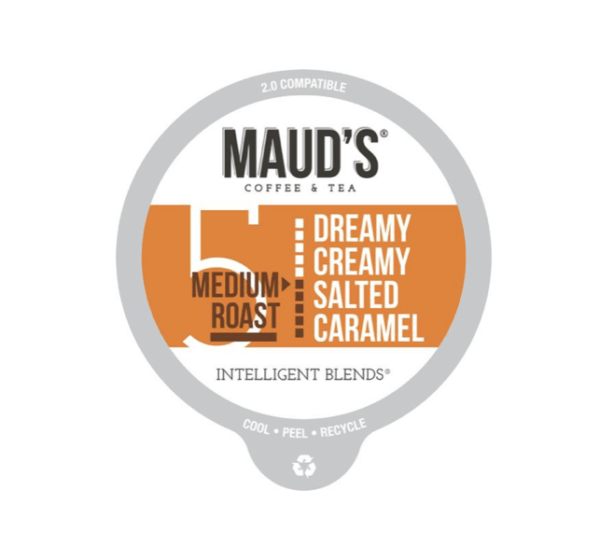 Maud's DREAMY CREAMY SALTED CARMEL - MEDIUM ROAST - 100 CUPS