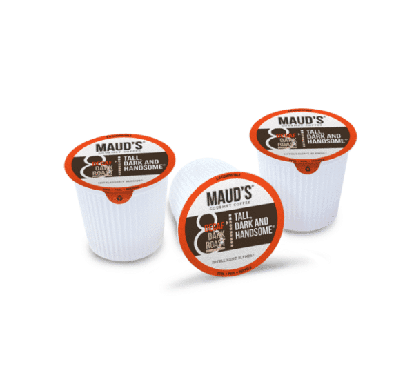 Maud's TALL DARK & HANDSOME DECAF - DARKER ROAST - 100 CUPS - Image 2
