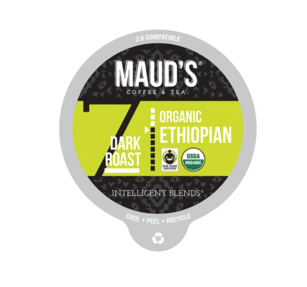 Maud's ETHIOPIAN HARRAR - DARK ROAST - 24 / 96 CUPS