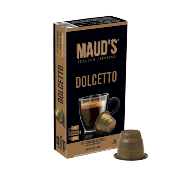 Maud's DOLCETTO ESPRESSO - MEDIUM DARK ROAST - 196 CUPS
