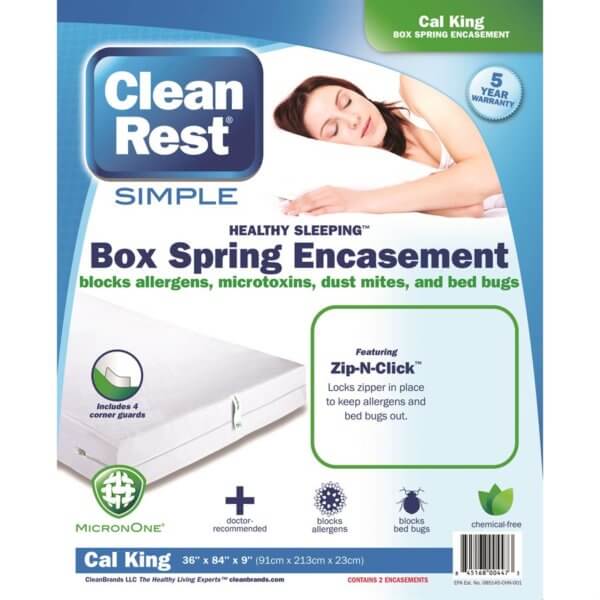 CleanRest Simple Box Spring Encasement