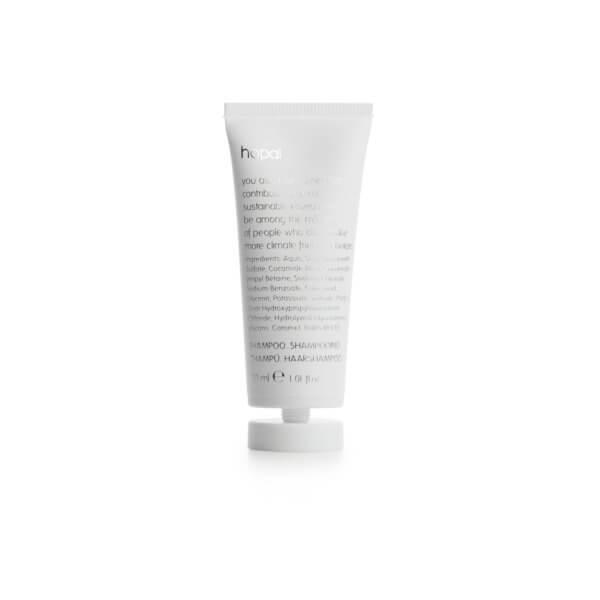 TUBE 30 ml SHAMPOO, CERTIFIED "NORDIC ECOLABEL", HOPAL