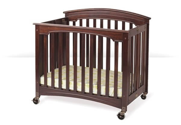Royale Folding Fixed Side Crib - Compact