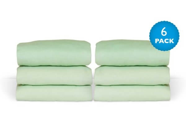 SafeFit™ elastic fitted sheets Mint - Image 2