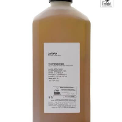 GENTLE HAIR & BODY WASH, 5 L, ECOLABEL CERTIFIED, ANYAH