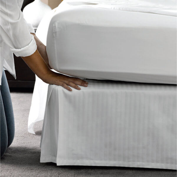 Patrician® T250 Stripe Bedskirts - Image 2