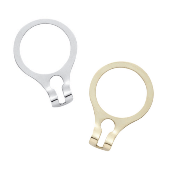 Anti-Theft Metal "A" Ring - Chrome Plated Finish  (100 per case)