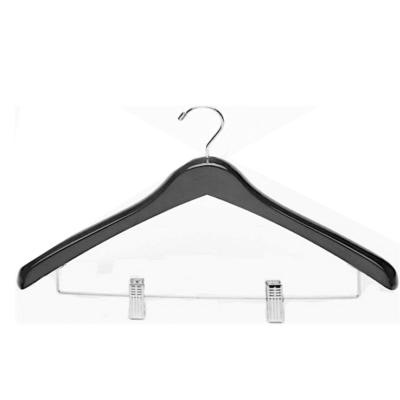 Ladies' Contour 1" Thick w/Clips - Walnut/Brass (50 per case)