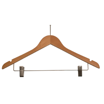 Ladies' Flat Suit w/Clips - Ball Top - Natural/Chrome (100 per case)
