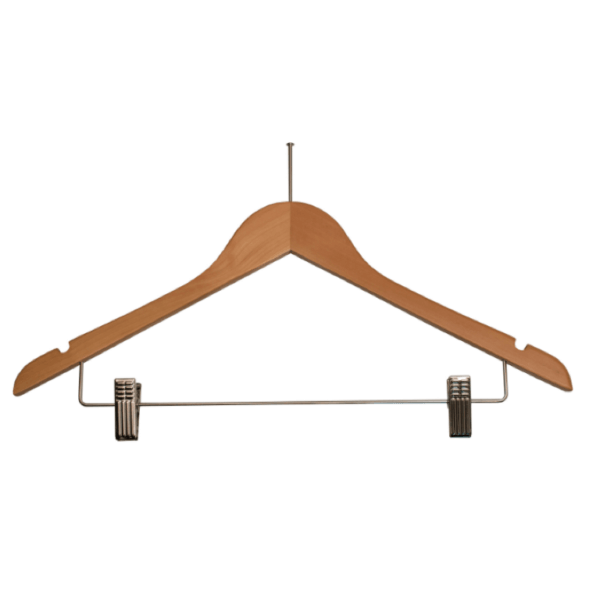 Ladies' Flat Suit w/Clips - Ball Top - Natural/Chrome (100 per case)