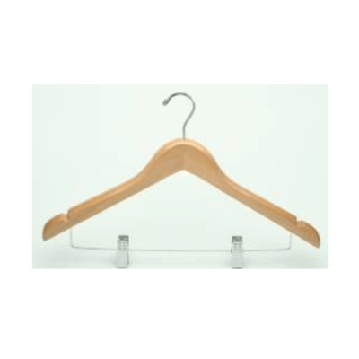 Ladies' Flat 3/4" Thick w/Clips - Natural/Chrome (100 per case)