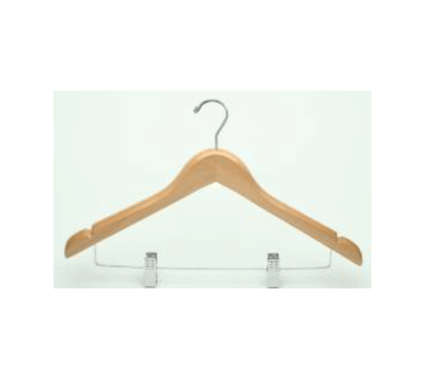 Ladies' Flat 3/4" Thick w/Clips - Natural/Chrome (100 per case)