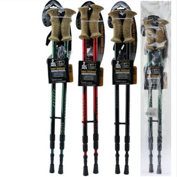 Hiking Pole 2pk Assorted