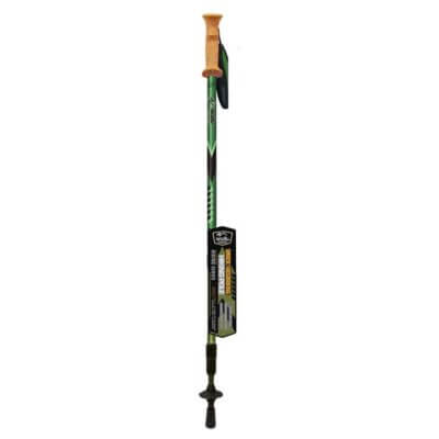 Hiking Pole Cork Handle Green