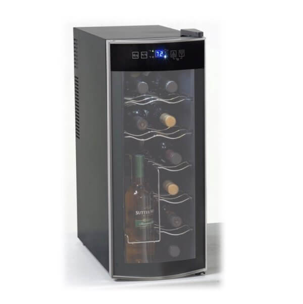 12 Bottle Thermoelectric Counter Top Wine Cooler - Image 2