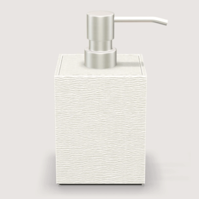 Textured Leather Match Lotion Pump