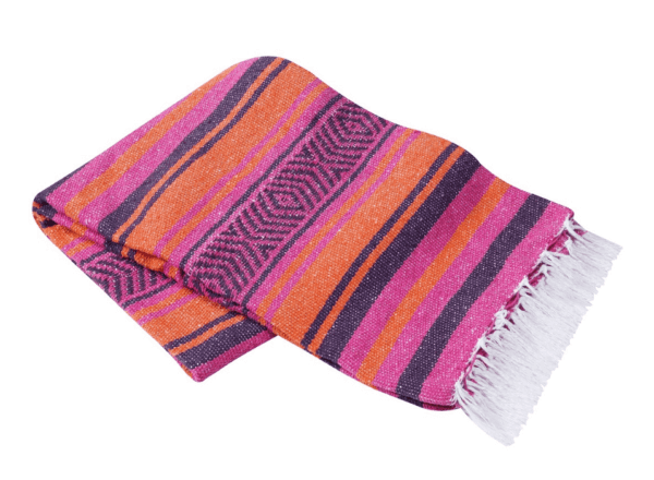 Beach Blanket - Pink/ Blue