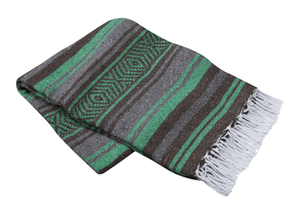 Beach Blanket -Green/ Black