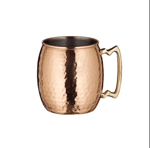 20 Oz Hammered Exterior Moscow Mule Mug - 12 per case