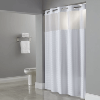 Shower Curtains + Rods