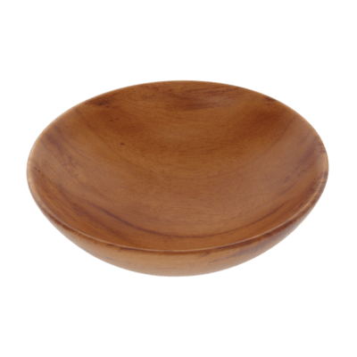 Teak Round Soap Dish
