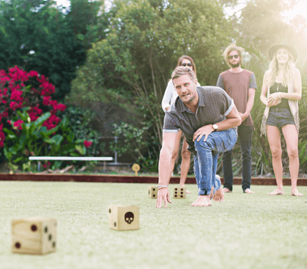 Lawn Bones Wood Dice - Image 2