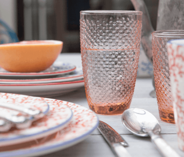 Alexandra Apricot Glassware - Image 2