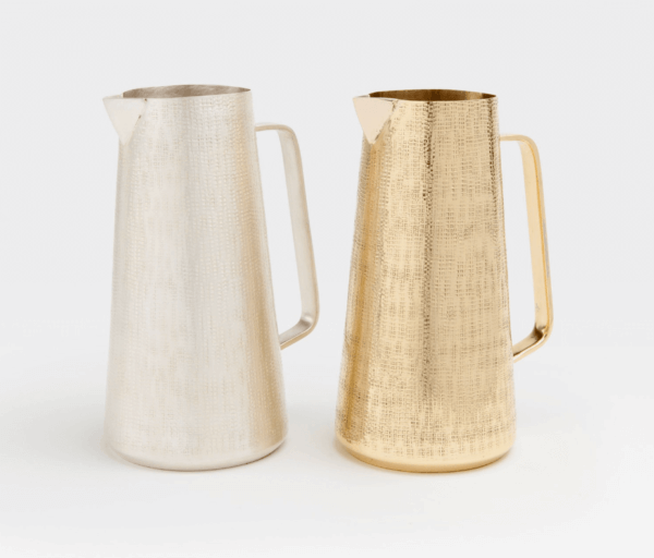 Miles Pitcher Brass & Silver - Image 2