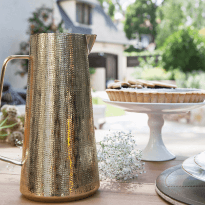 Miles Pitcher Brass & Silver