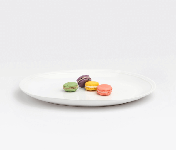 Ariana White & Pewter Pitcher & Platter - Image 3