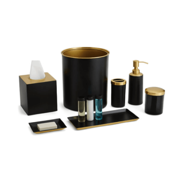 Tuxedo Matte Bath Accessories