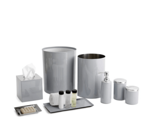 Tuxedo Grey Bath Accessories