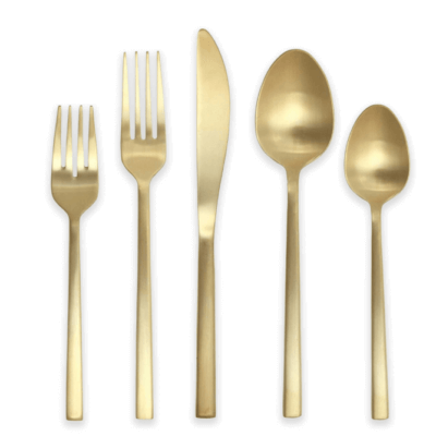Arezzo Gold Flatware