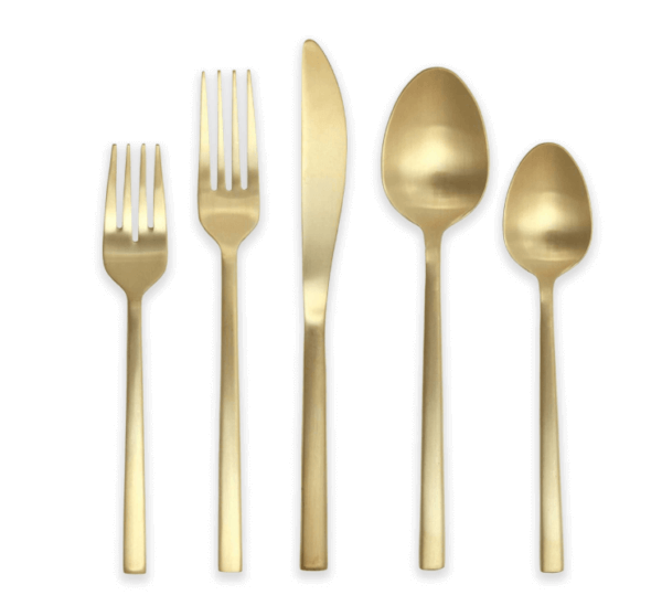 Arezzo Gold Flatware