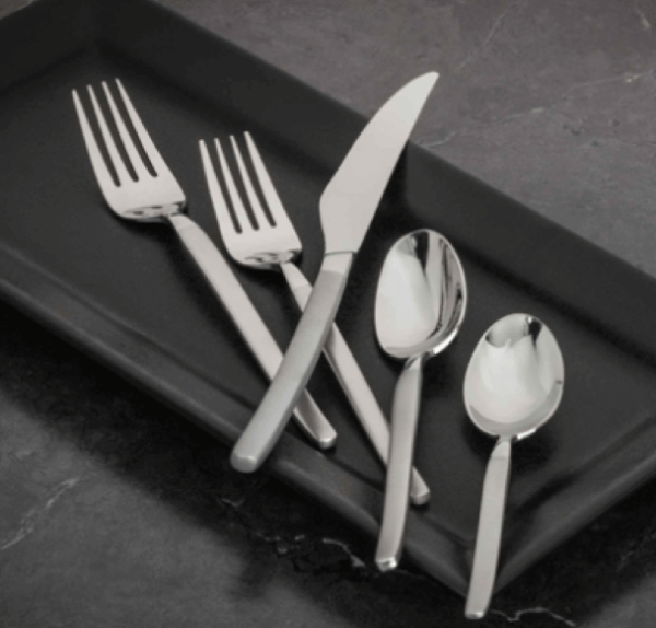 Frosted Vogue 5 Pc Place Setting