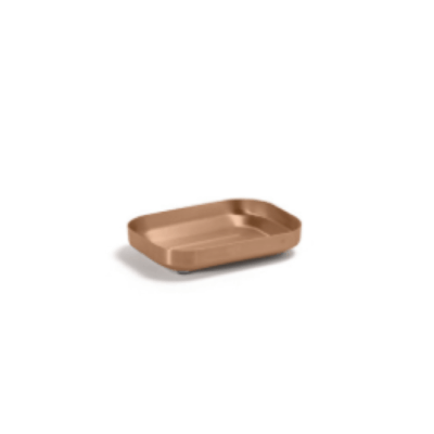 Geneva Rose Gold Soap Dish