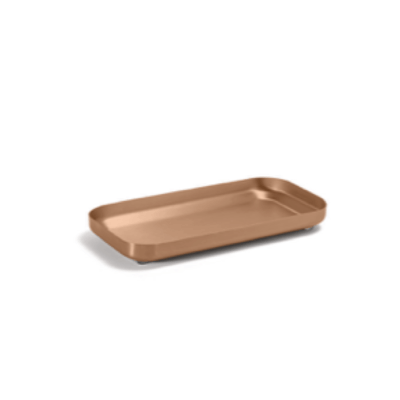 Geneva Rose Gold Amenity Tray