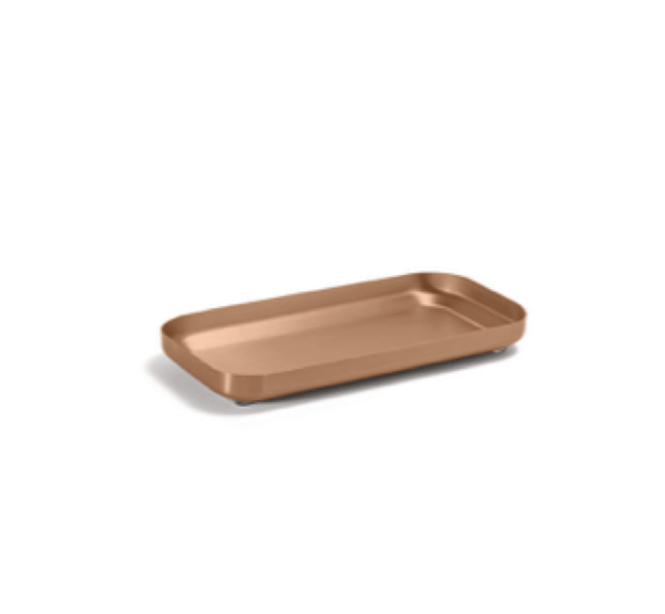 Geneva Rose Gold Amenity Tray