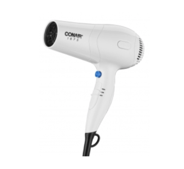 Conair 1875 Watt Dryer with Ionic Conditioning Black or White