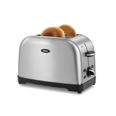 Oster® 2-Slice Toaster, Brushed Stainless Steel
